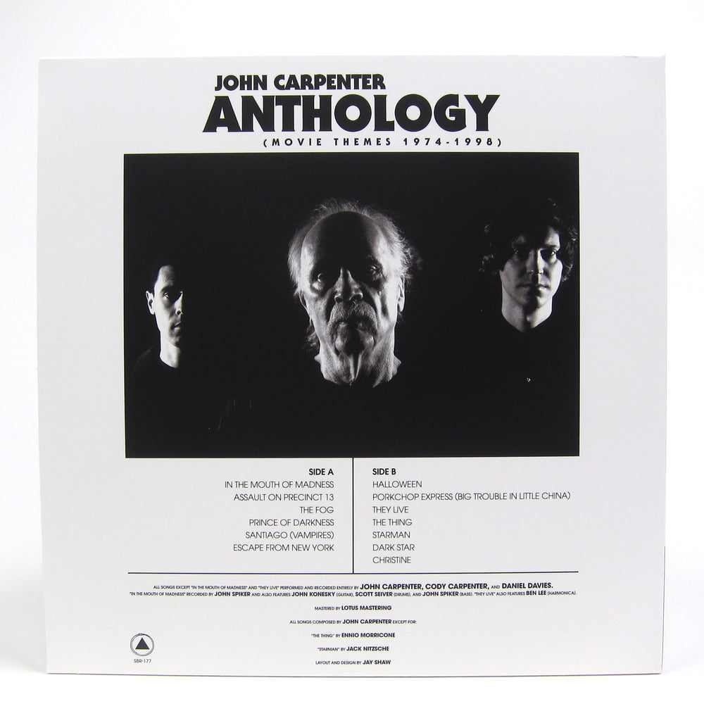 John Carpenter: Anthology - Movie Themes 1974-98 (Red&Black Starburst Colored Vinyl) Vinyl LP