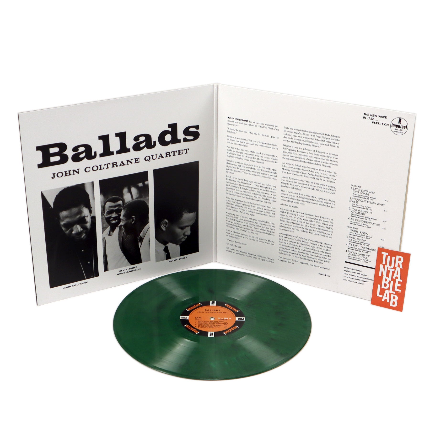 John Coltrane: Ballads (Import, Colored Vinyl) Vinyl LP