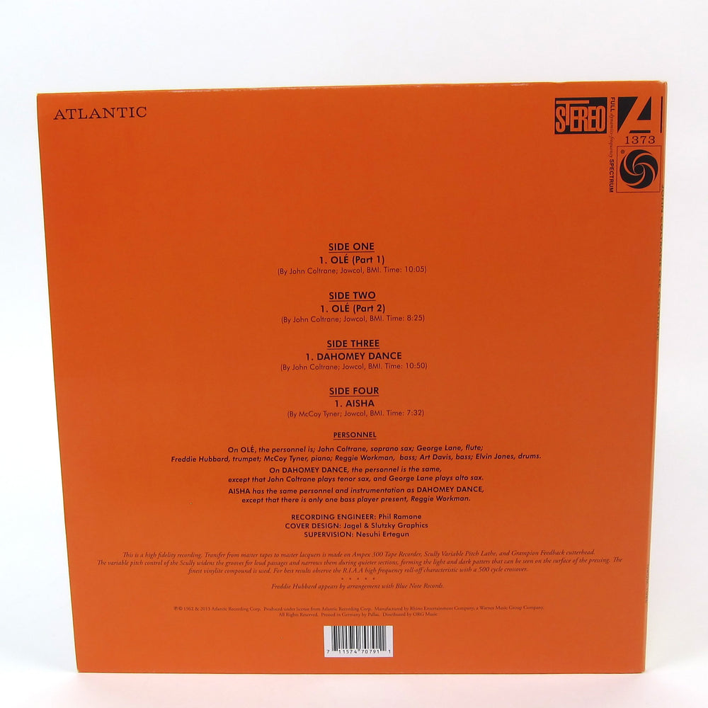 John Coltrane: Ole Coltrane (Audiophile 45rpm 180g) Vinyl 2LP