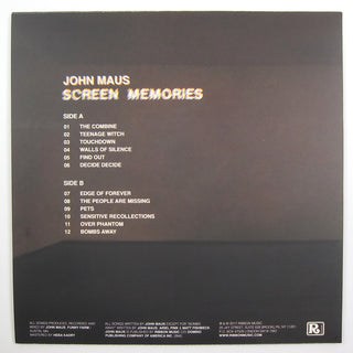 John Maus: Screen Memories (180g) Vinyl LP
