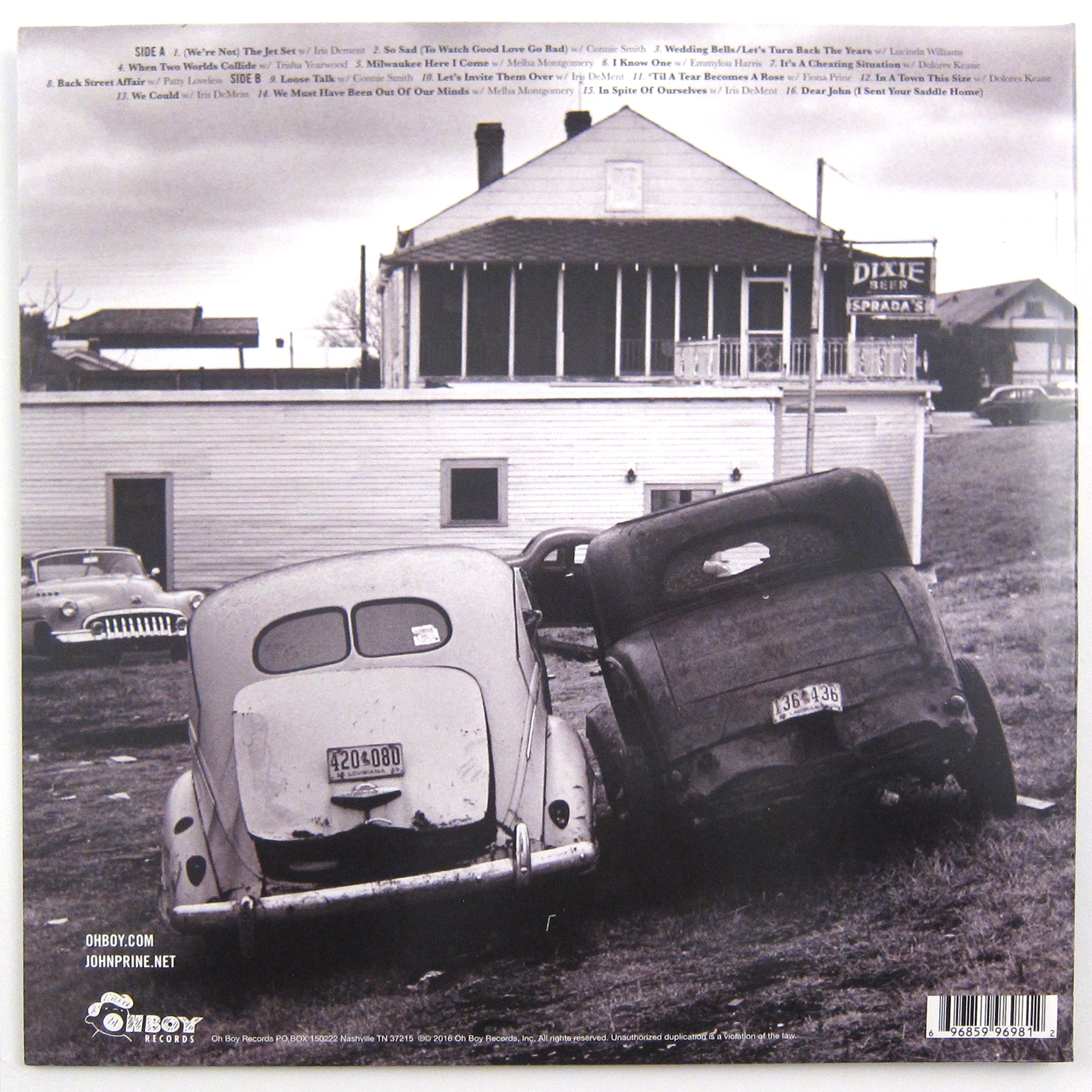 John Prine In Spite Of Ourselves (Colored Vinyl) Vinyl LP