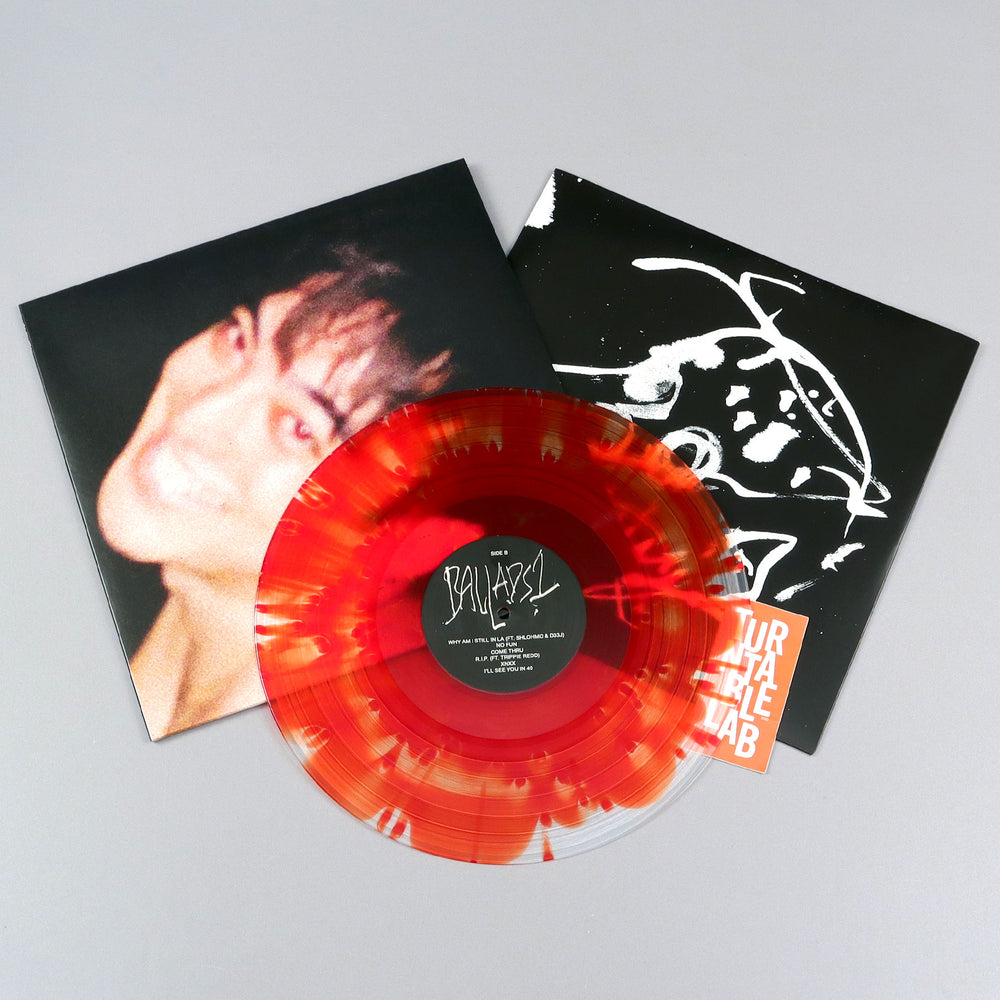 Joji: BALLADS 1 (Cloudy Clear & Red Colored Vinyl) Vinyl LP - Turntable Lab Exclusive - LIMIT 1 PER CUSTOMER