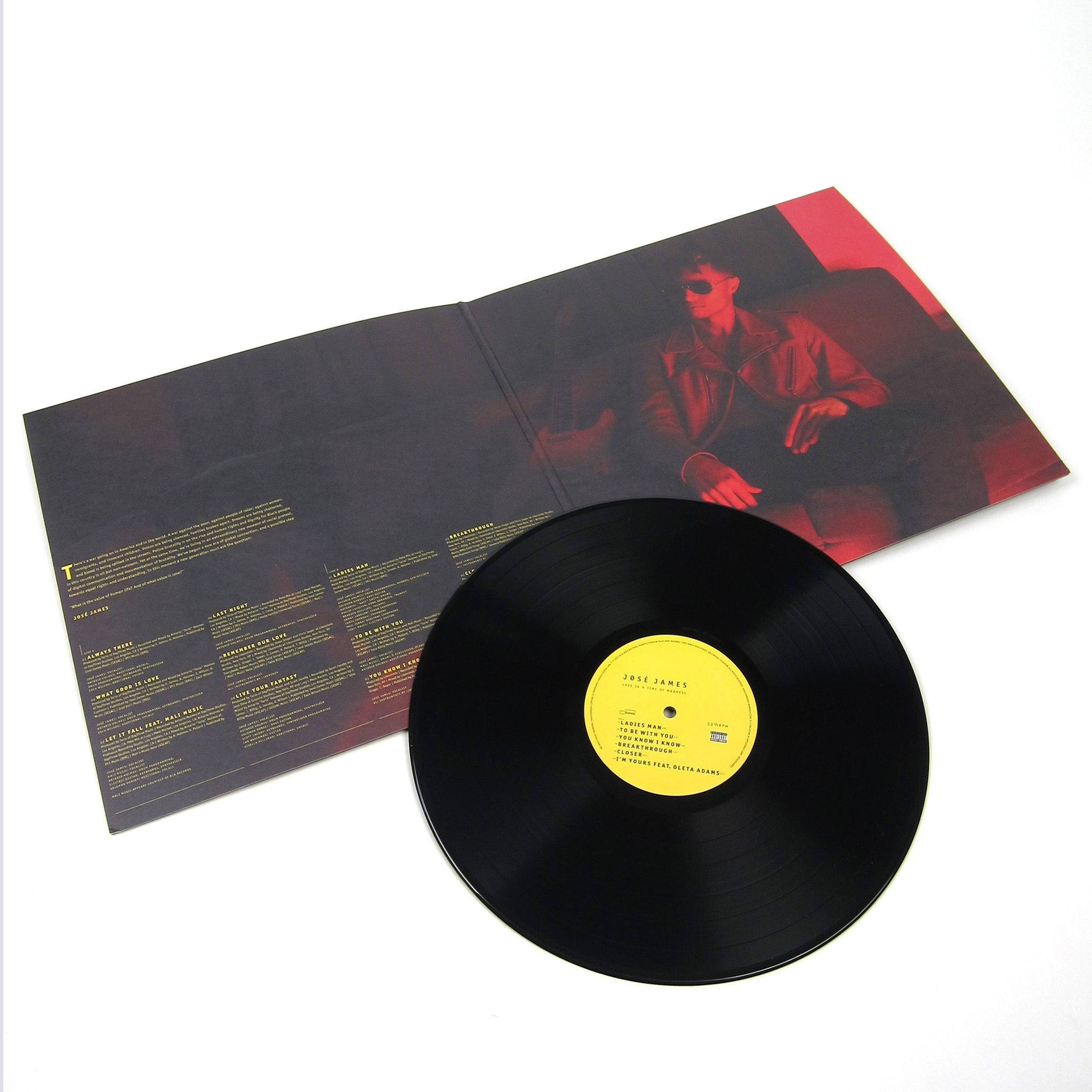 Jose James Love In A Time Of Madness Vinyl LP —