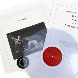 Joy Division: Closer - 40th Anniversary (180g, Clear Colored Vinyl) Vinyl LP