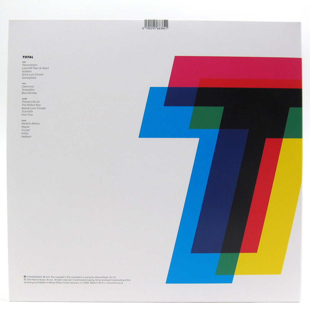 New Order / Joy Division: Total From Joy Division To New Order Vinyl 2LP