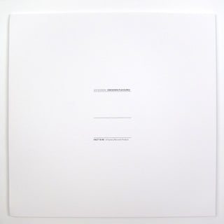 Joy Division: Unknown Pleasures (180g, Colored Vinyl) Vinyl LP