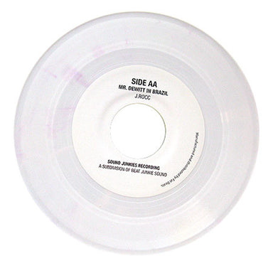 J-Rocc & Rhettmatic: The Beat Junkies 45 Series Vol. 1 (White Vinyl) 7"  white