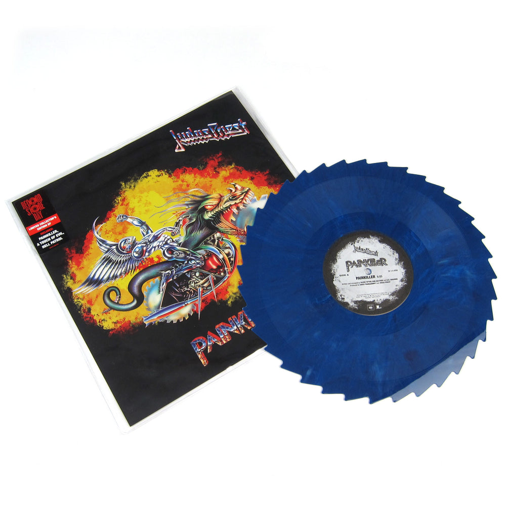 Judas Priest: Painkiller (Colored Vinyl, Saw Shaped) Vinyl 10" (Record Store Day)