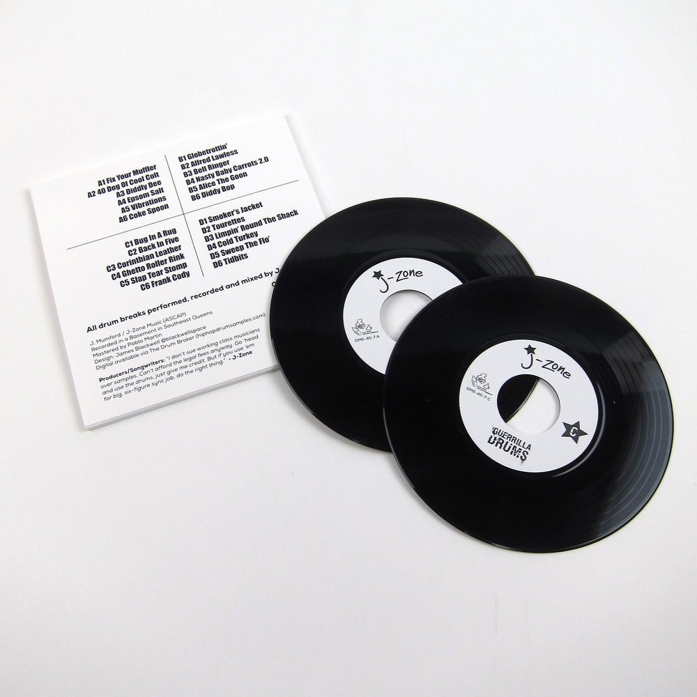J-Zone: Guerrilla Drums Vinyl 2x7"