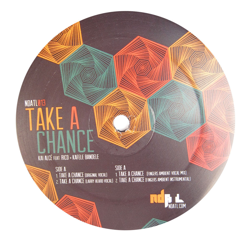 Kai Alce: Take A Chance (Larry Heard Remix) Vinyl 12"