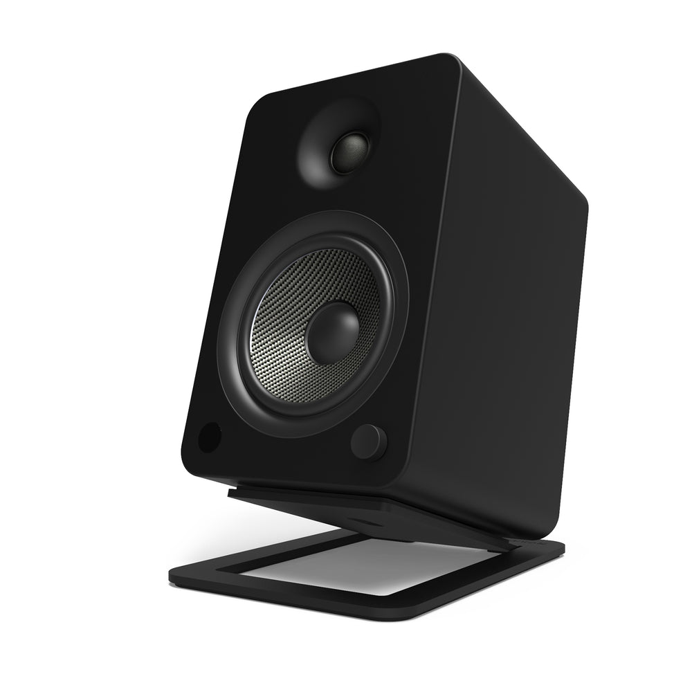 Kanto: S6 Desktop Speaker Stands for YU6 / TUK (Black / Pair) - (Open Box Special)