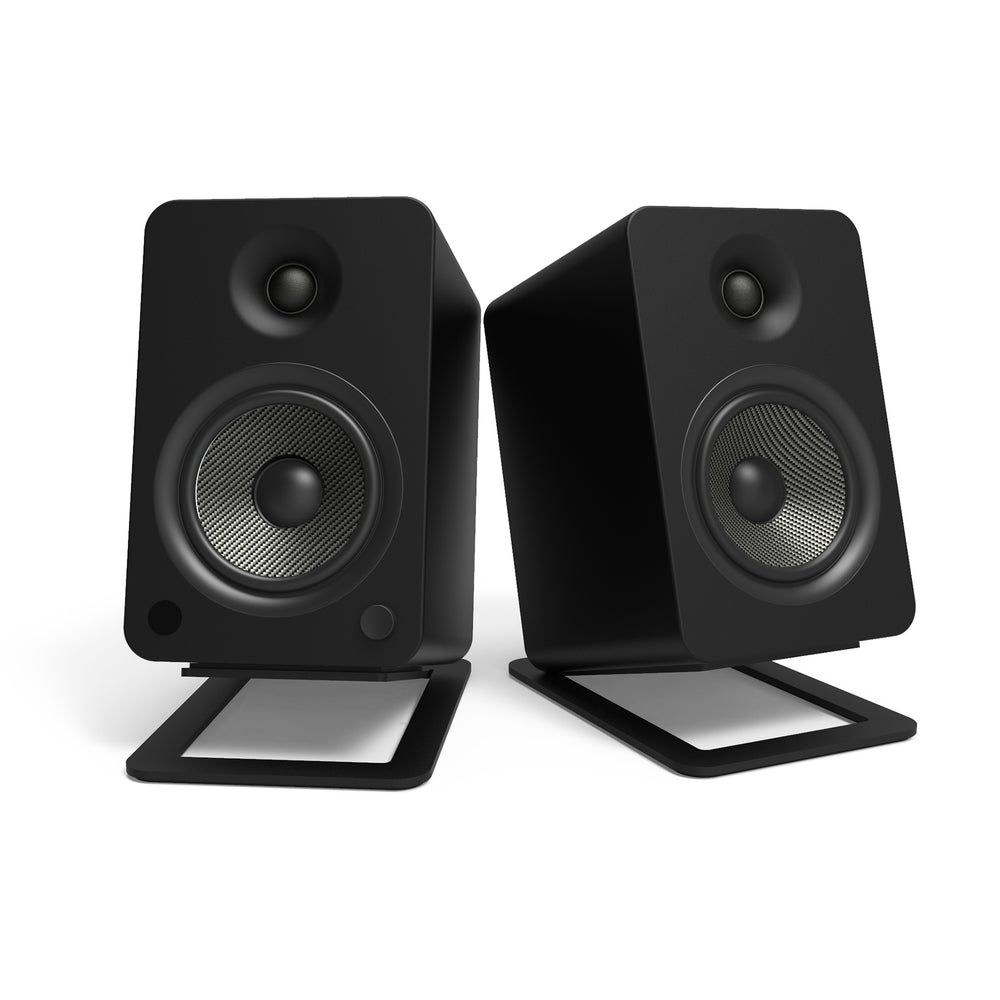 Kanto: S6 Desktop Speaker Stands for YU6 / TUK (Black / Pair) - (Open Box Special)
