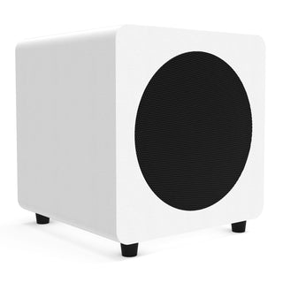 Kanto: SUB8 Vinyl Powered Subwoofer - Vinyl White (SUB8VMW)