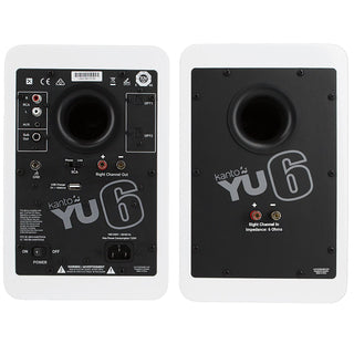 Kanto: YU6 Powered Bookshelf Speakers - Matte White (YU6MW)