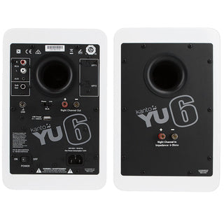 Kanto: YU6 Powered Bookshelf Speakers - Matte White (YU6MW) (Open Box Special)