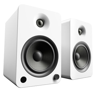 Kanto: YU6 Powered Bookshelf Speakers - Matte White (YU6MW) (Open Box Special)