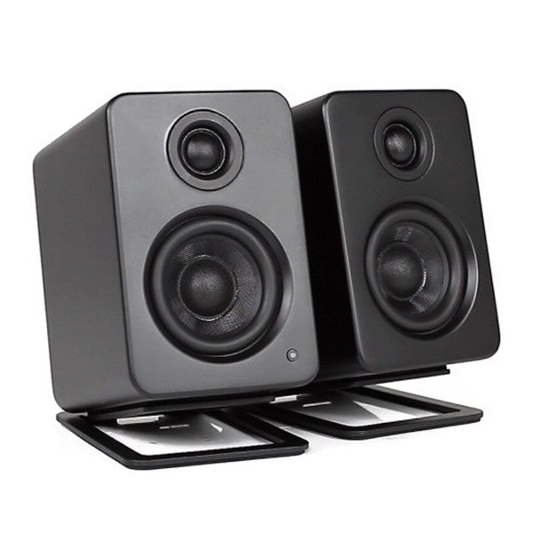 Kanto: S2 Desktop Speaker Stands for YU2  (Black / Pair) - (Open Box Special)
