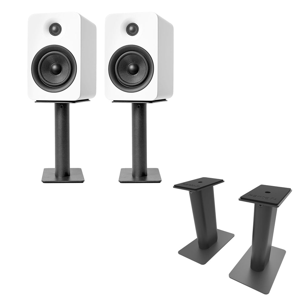 Kanto: SP9 Desktop Speaker Stands for YU2 / YU4 (9" Height / Black / Pair)