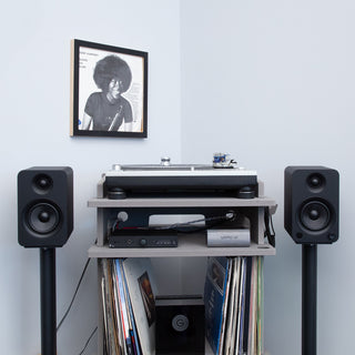 Kanto: YU Powered Bookshelf Speakers - Black