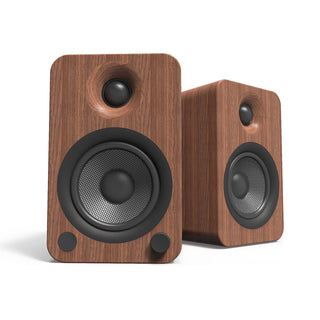 Kanto: YU4 Powered Bookshelf Speakers - Walnut