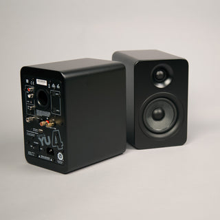 Kanto: YU4 Powered Bookshelf Speakers - Matte Black (YU4MB) (Open Box Special)