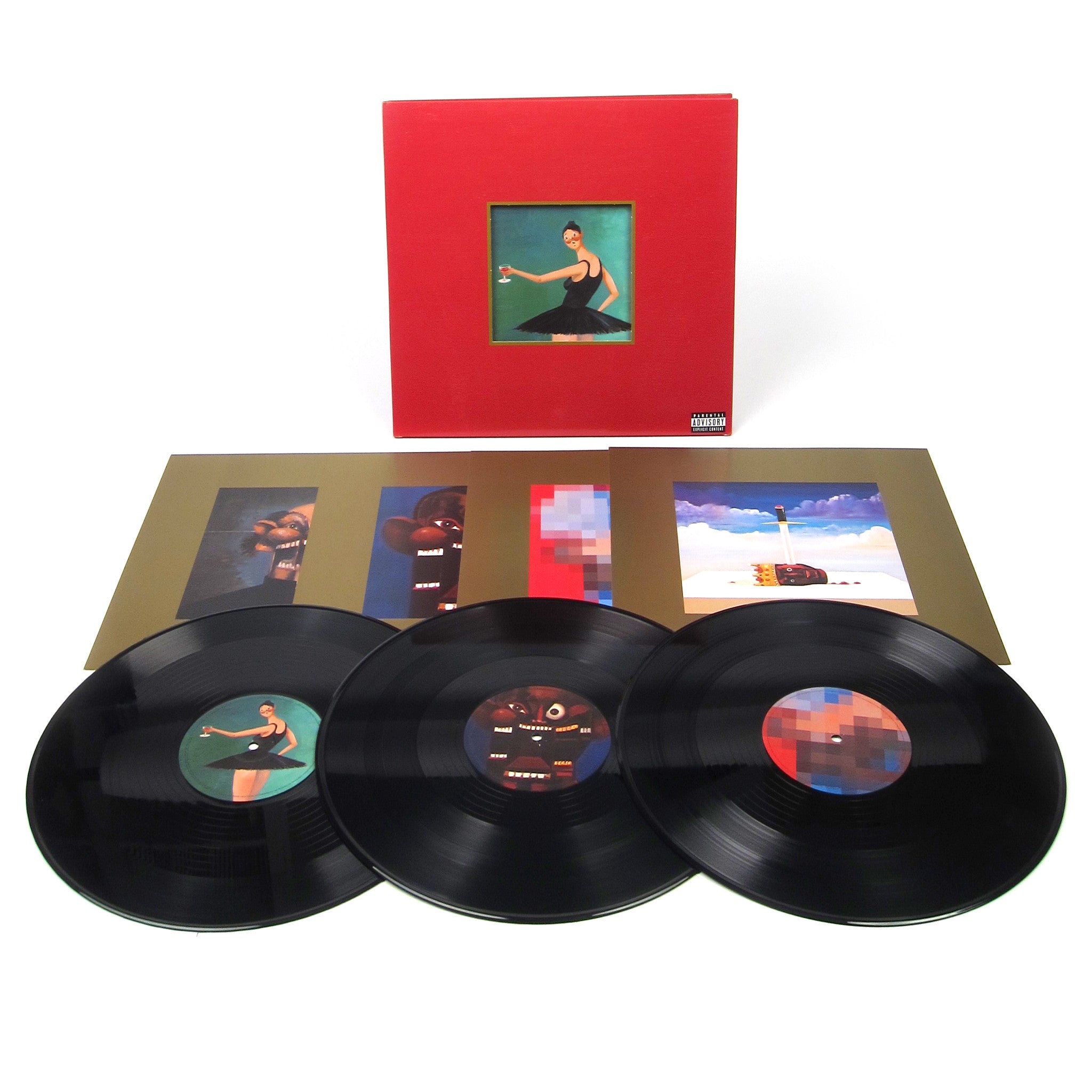 Kanye West: My Beautiful Dark Twisted Fantasy Vinyl 3LP