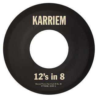 Karriem Riggins: Fan Club 45 7"