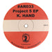 K. Hand: Project 5 EP Vinyl 12"