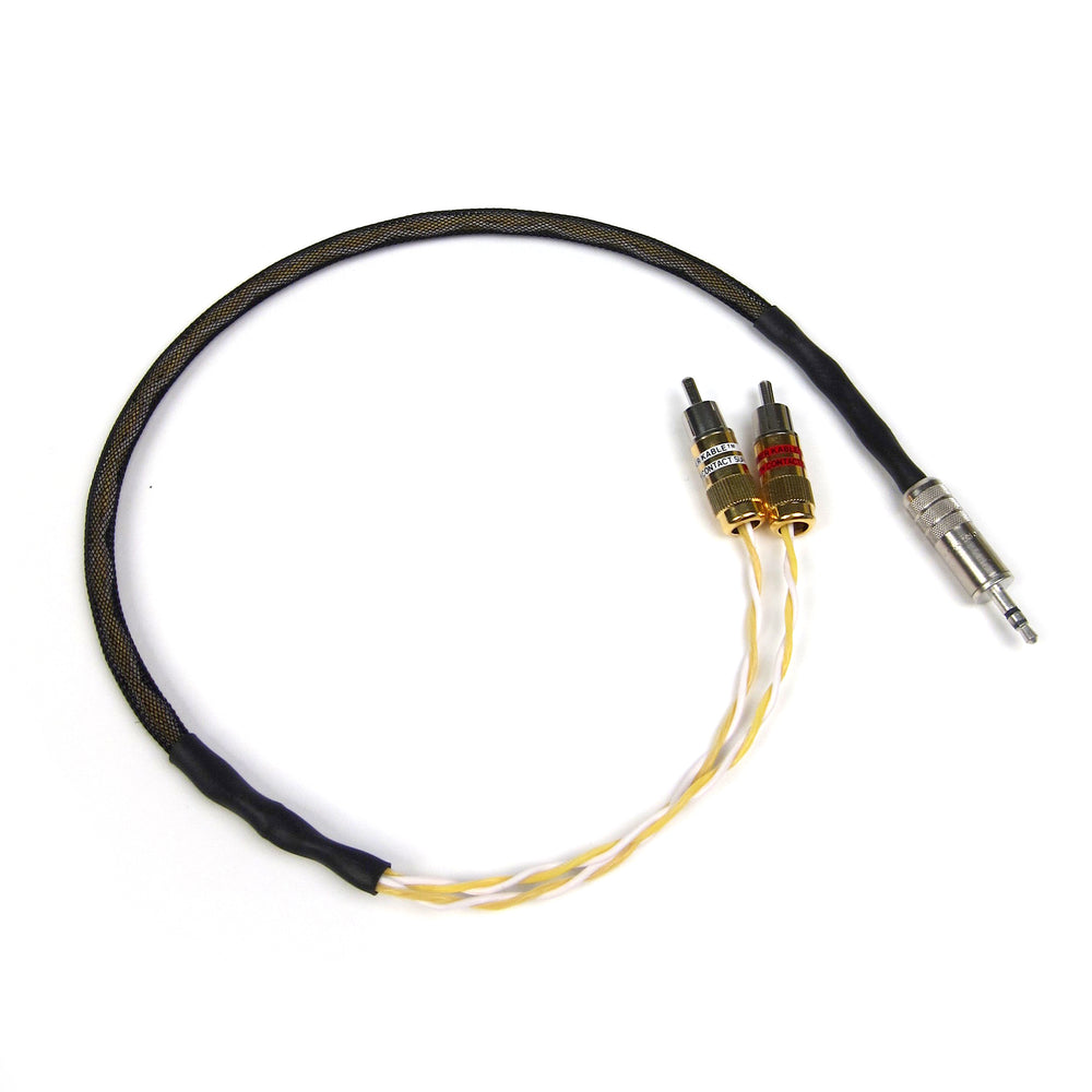 Kimber Kable: GQMINI-CU Audio Interconnect Y-Cable (Dual RCA - 3.5mm)