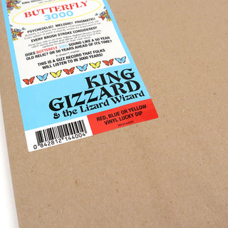 King Gizzard & The Lizard Wizard: Butterfly 3000 - English Cover (Colored Vinyl)