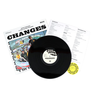 King Gizzard And The Lizard Wizard: Changes - Recycled Black Wax Edition Vinyl LP