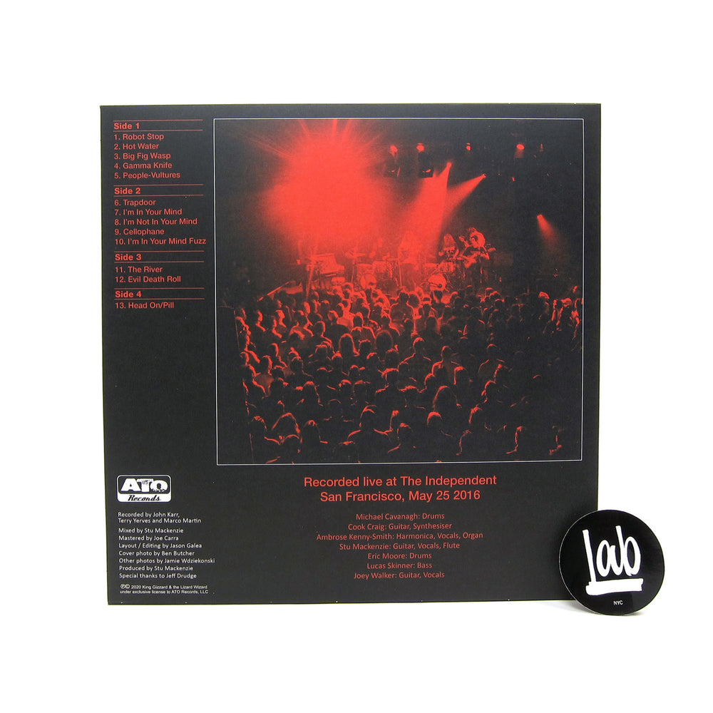King Gizzard And The Lizard Wizard: Live In San Francisco '16 (Random Colored Vinyl
