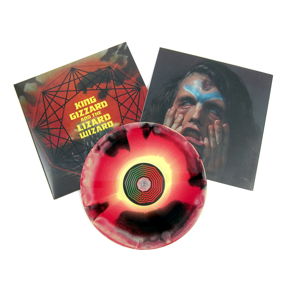 King Gizzard And The Lizard Wizard: Nonagon Infinity (Yellow/Red/Black Marble Colored Vinyl) Vinyl LP