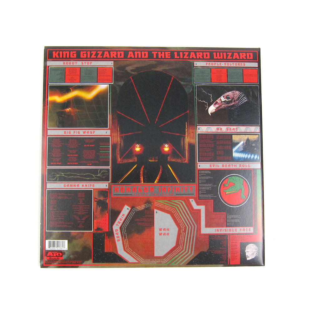 King Gizzard And The Lizard Wizard: Nonagon Infinity (Yellow/Red/Black Marble Colored Vinyl) Vinyl LP