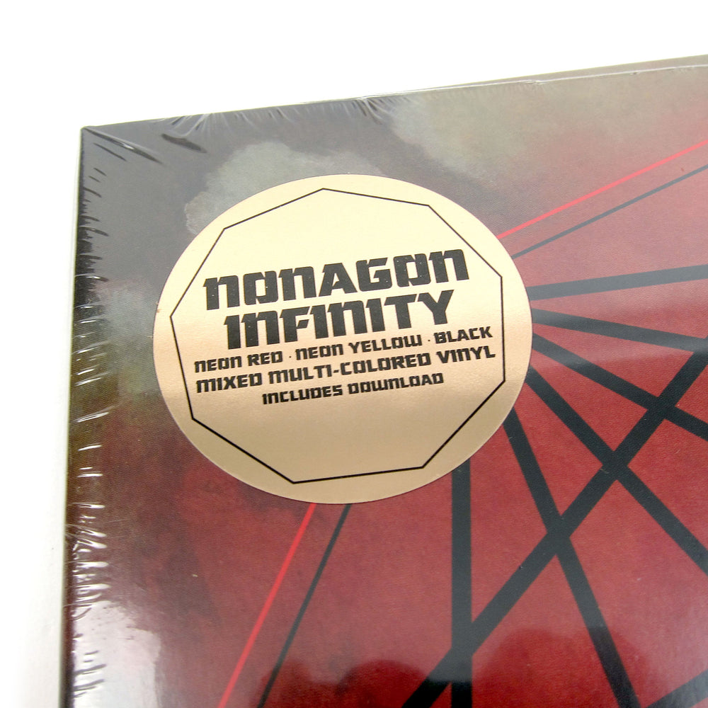 King Gizzard And The Lizard Wizard Nonagon Infinity Yellow Red Black King Gizzard And The Lizard Wizard Nonagon Infinity Yellow Red Black