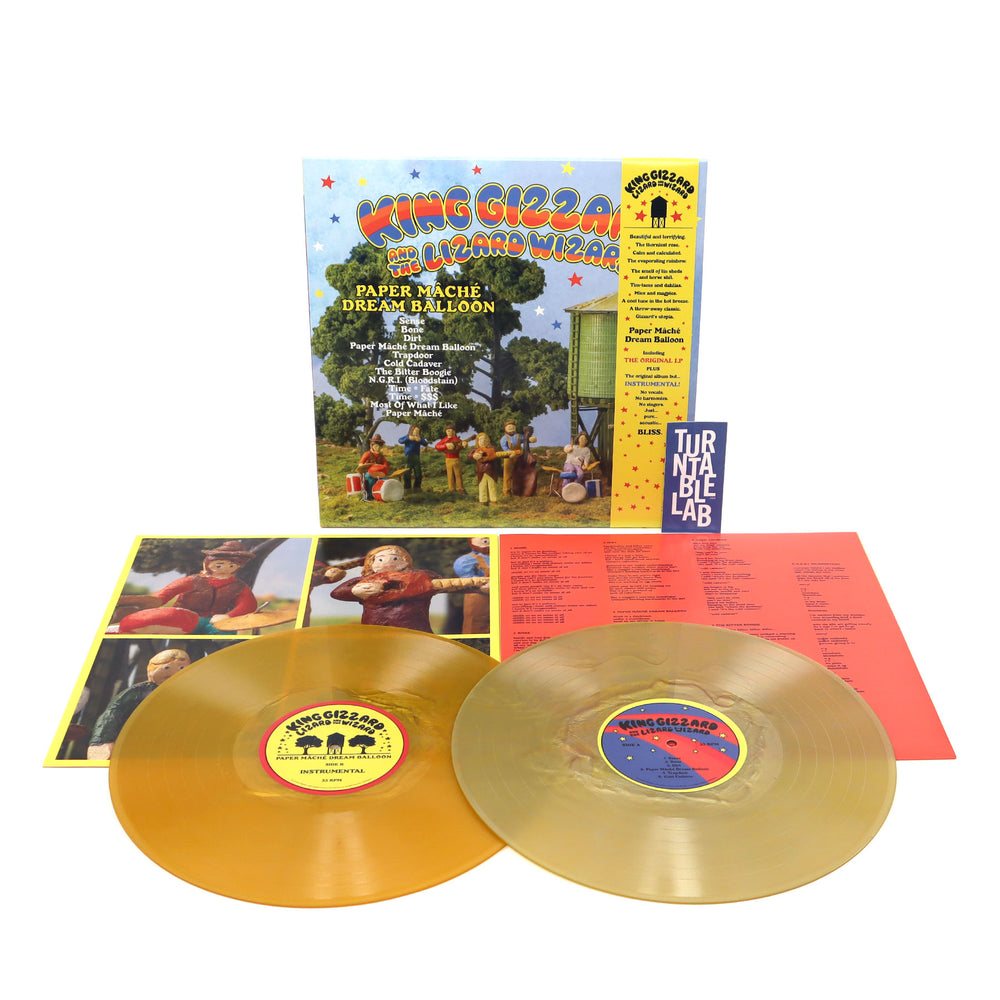 King Gizzard And The Lizard Wizard: Paper Mache Dream Balloon (Colored Vinyl) Vinyl 2LP