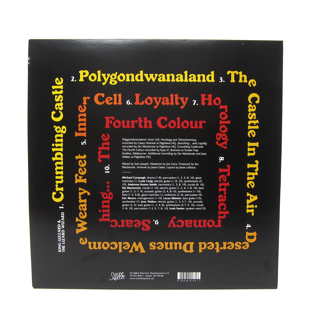 King Gizzard And The Lizard Wizard: Polygondwanaland (Colored Vinyl) Vinyl LP