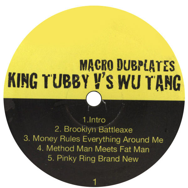 Wu-Tang Clan: King Tubby vs Wu-Tang: Macro Dubplates LP