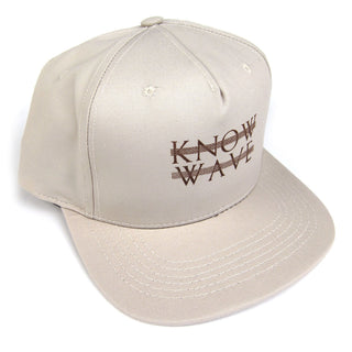 Know Wave: Know Wave Logo 5 Panel - Biege