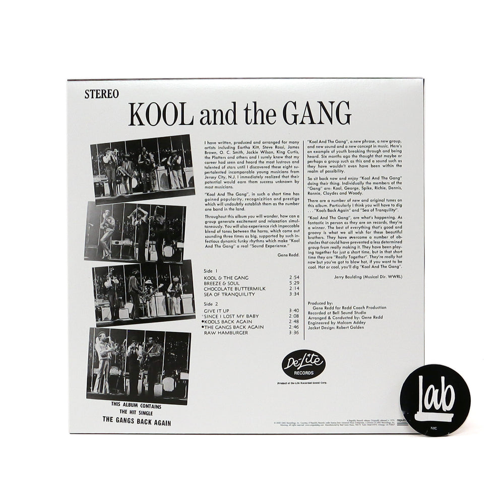 Kool And The Gang: Kool And The Gang (Colored Vinyl) Vinyl LP