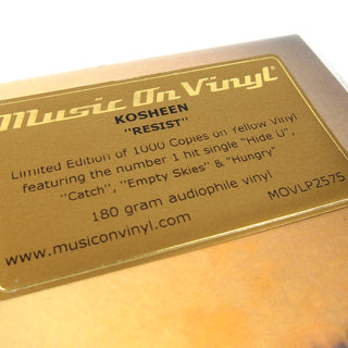 Kosheen: Resist (Music On Vinyl 180g, Colored Vinyl) Vinyl 2LP