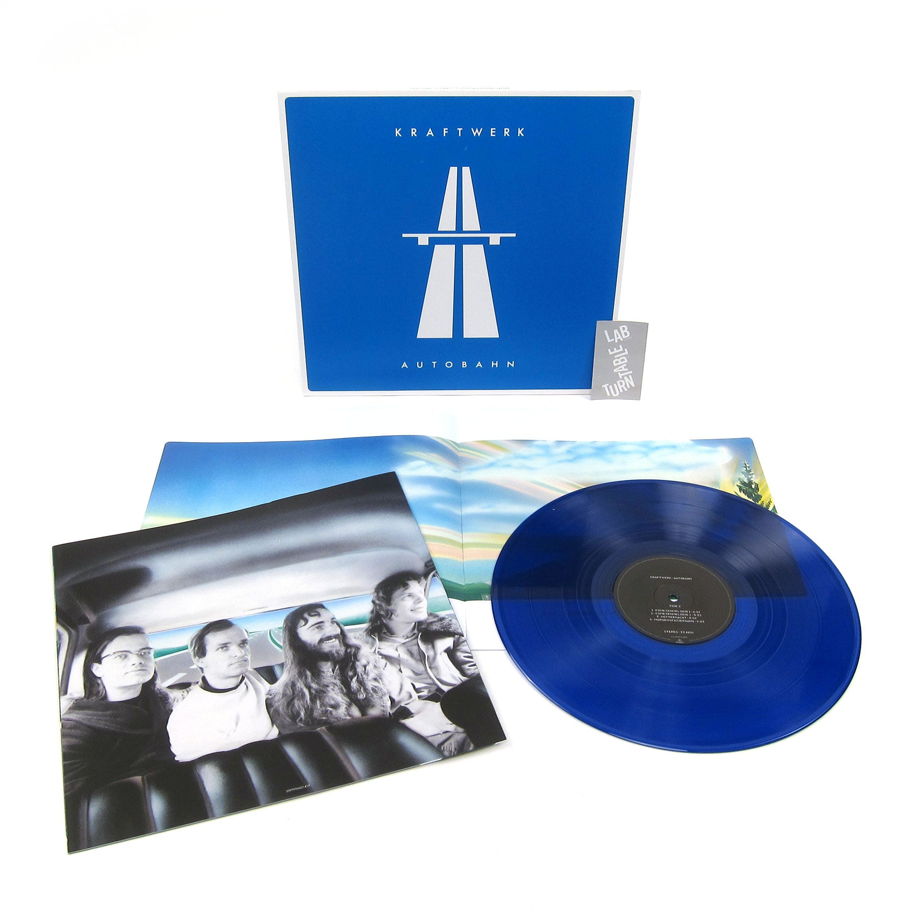 Kraftwerk: Autobahn (Indie Exclusive Blue Colored Vinyl) Vinyl LP