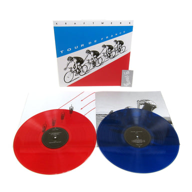Kraftwerk: Tour de France (Indie Exclusive Blue & Red Colored Vinyl) Vinyl LP