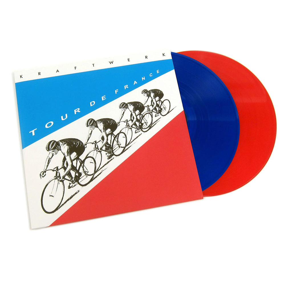 Kraftwerk: Tour De France (Indie Exclusive Blue & Red Colored Vinyl) Vinyl 2LP