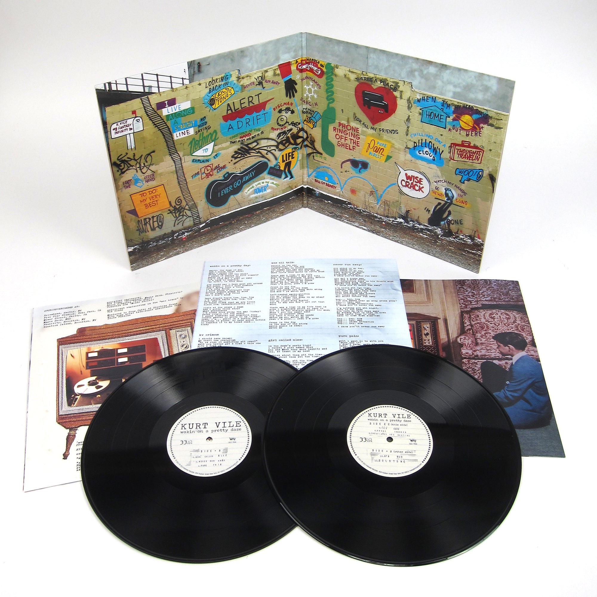 Pretty Daize Kurt Vile: Wakin On A Pretty Daze Vinyl 2LP — TurntableLab.com