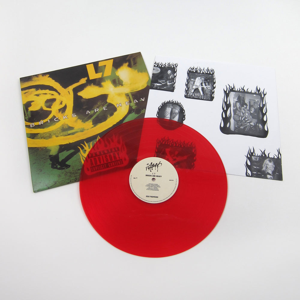 L7: Bricks Are Heavy (Red Colored Vinyl) Vinyl LP