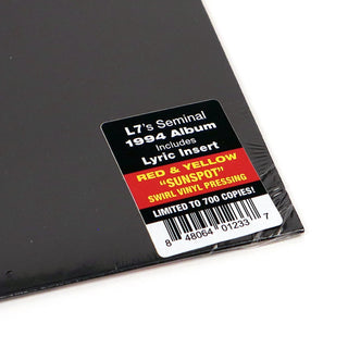 L7: Hungry For Stink (Colored Vinyl) Vinyl LP