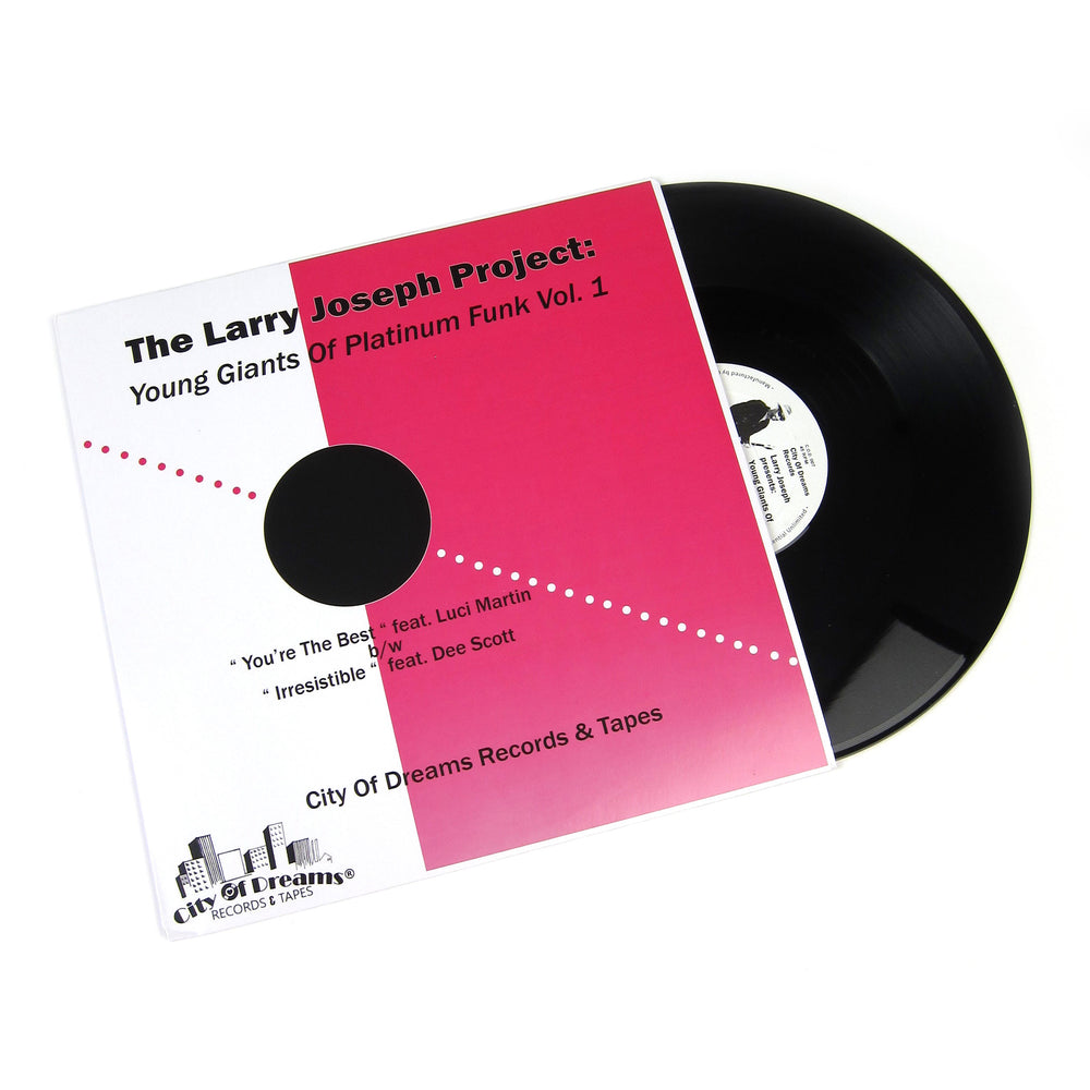 The Larry Joseph Project: Young Giants Of Platinum Funk Vol.1 Vinyl 12"
