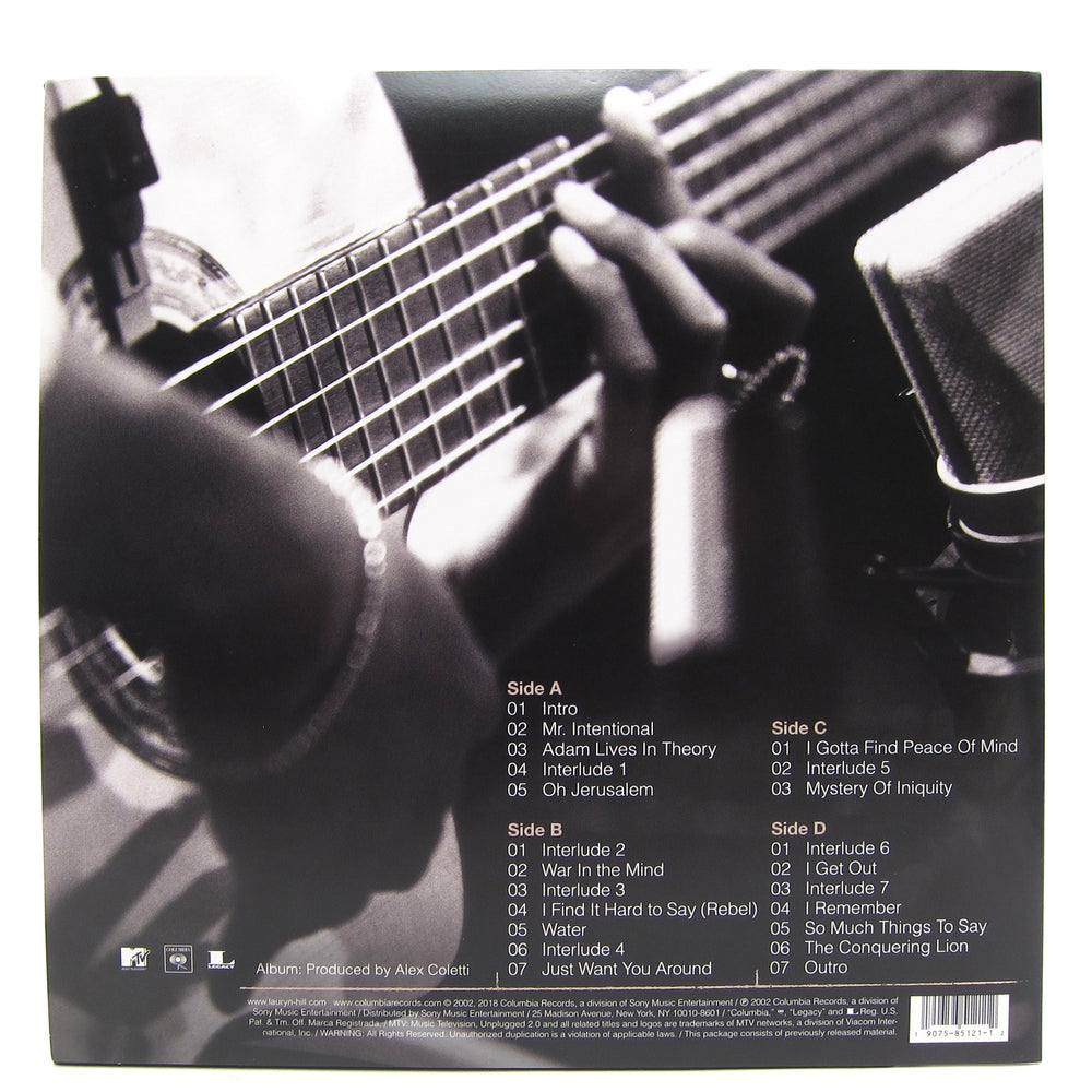 Lauryn Hill: MTV Unplugged 2.0 Vinyl 2LP