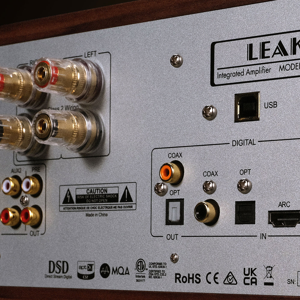Leak: Stereo 230 Integrated Amplifier w/ Bluetooth - Walnut